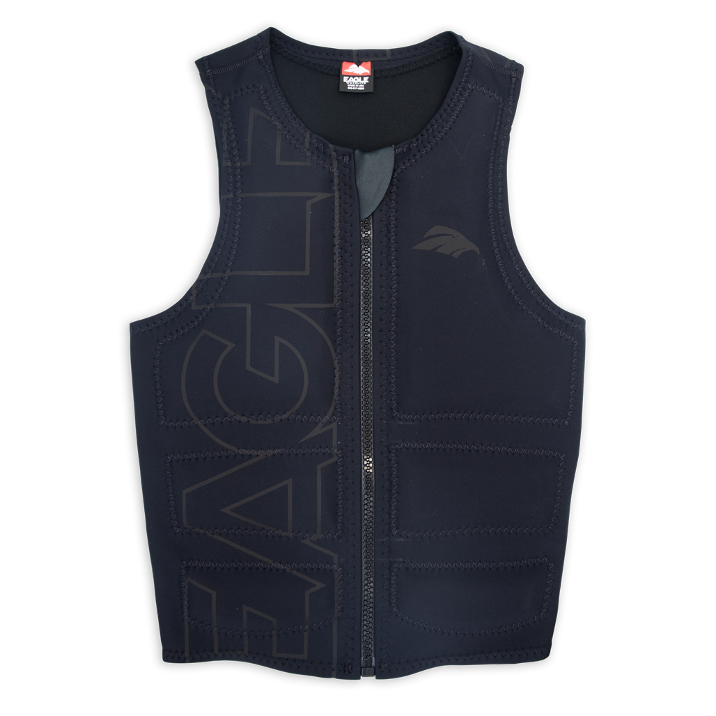 2023 Men's Eagle Pro Logo Highlight Vest - Black