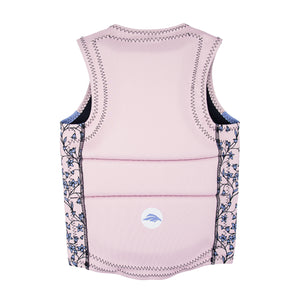 2026 Eagle Girl's Bluebell Floral Vest- Periwinkle/Pink