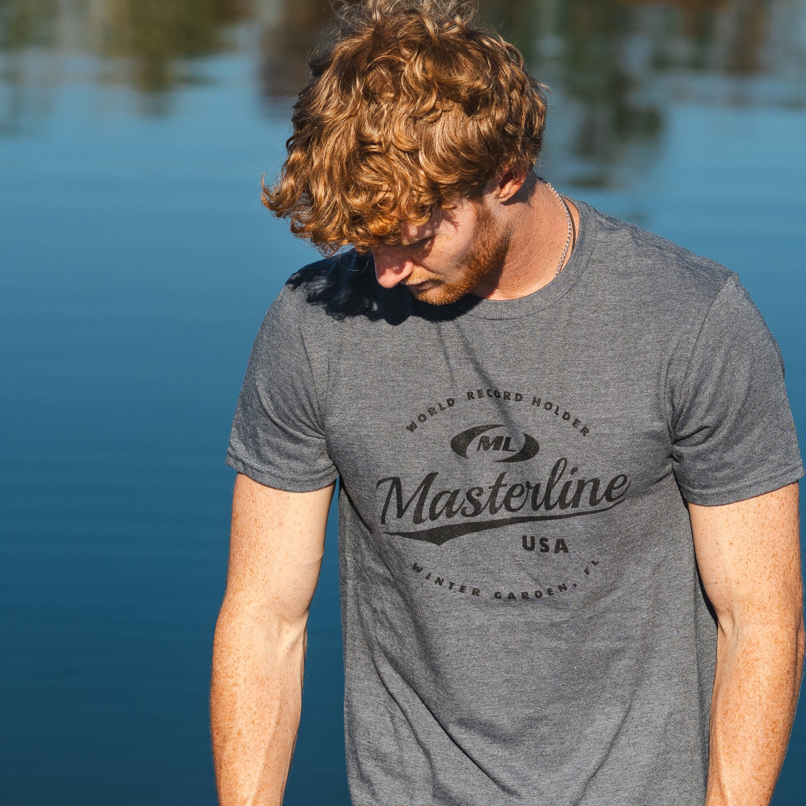 ML World Record Ropes T- Grey Heather (Black Ink)