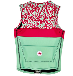 2026 Women's Lily Impact Vest- Mint/Watermelon