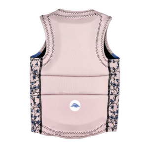 2026 Girl's Bluebell Floral Vest- Periwinkle/Pink