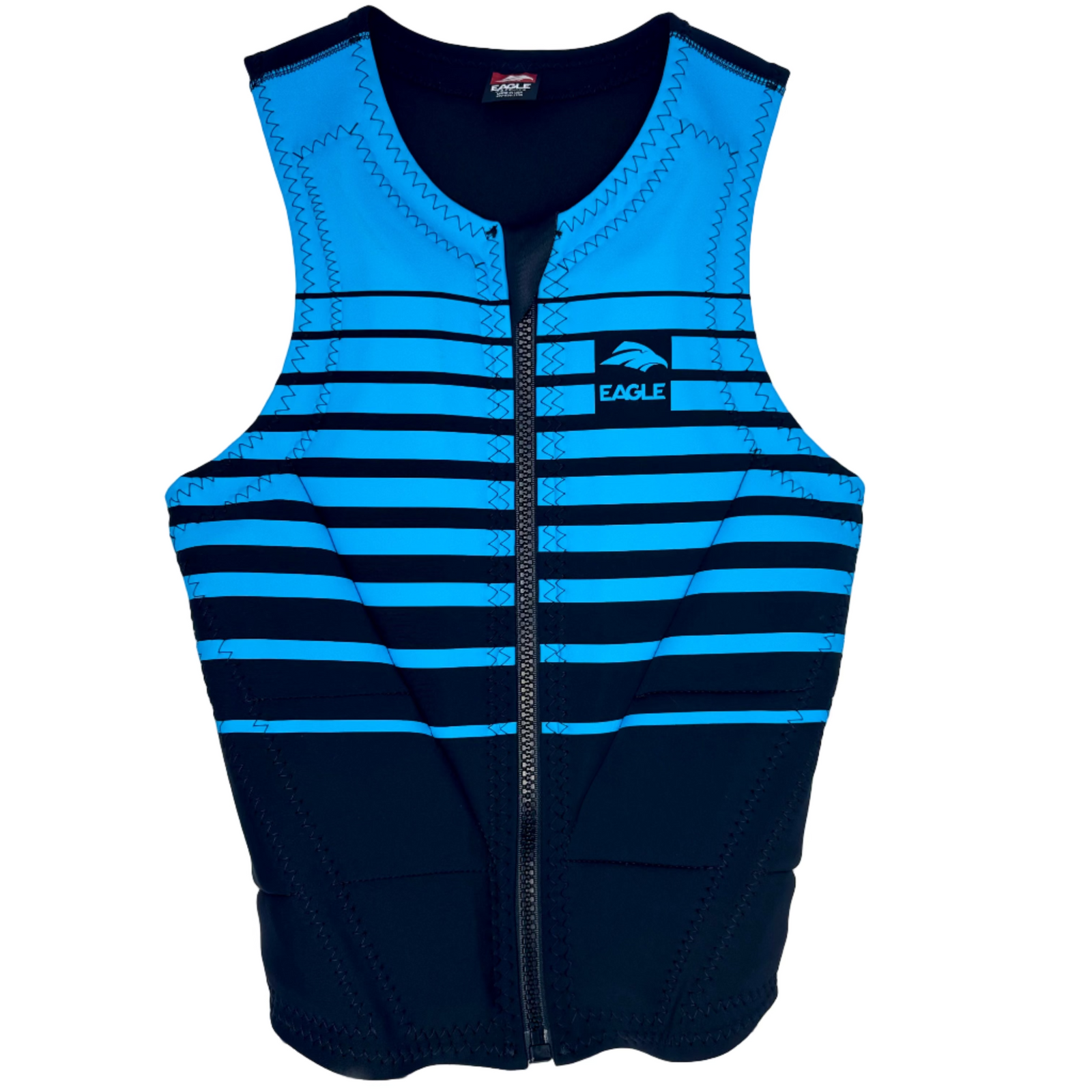 2026 Eagle Men's Stripe Platinum Vest- Blue