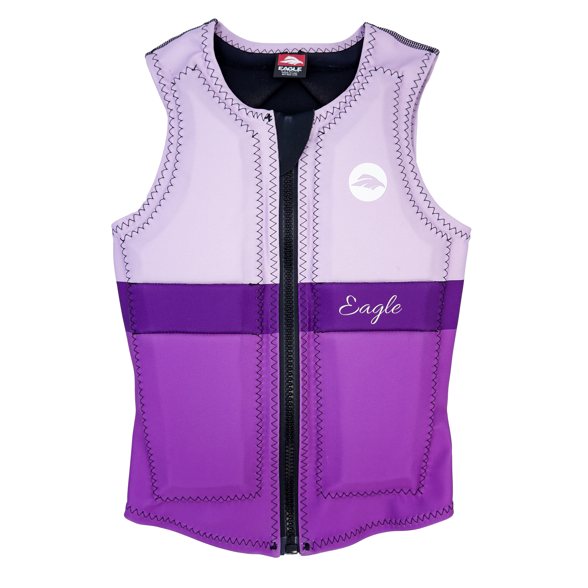 Eagle Women's Tri-Color Comp Vest - Purple – Masterline