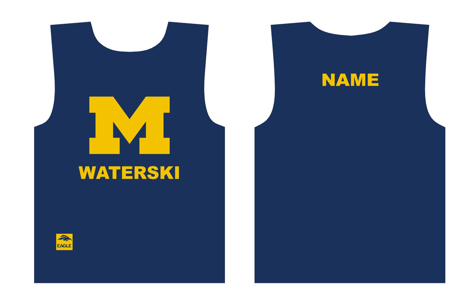University of Michigan Team Bib