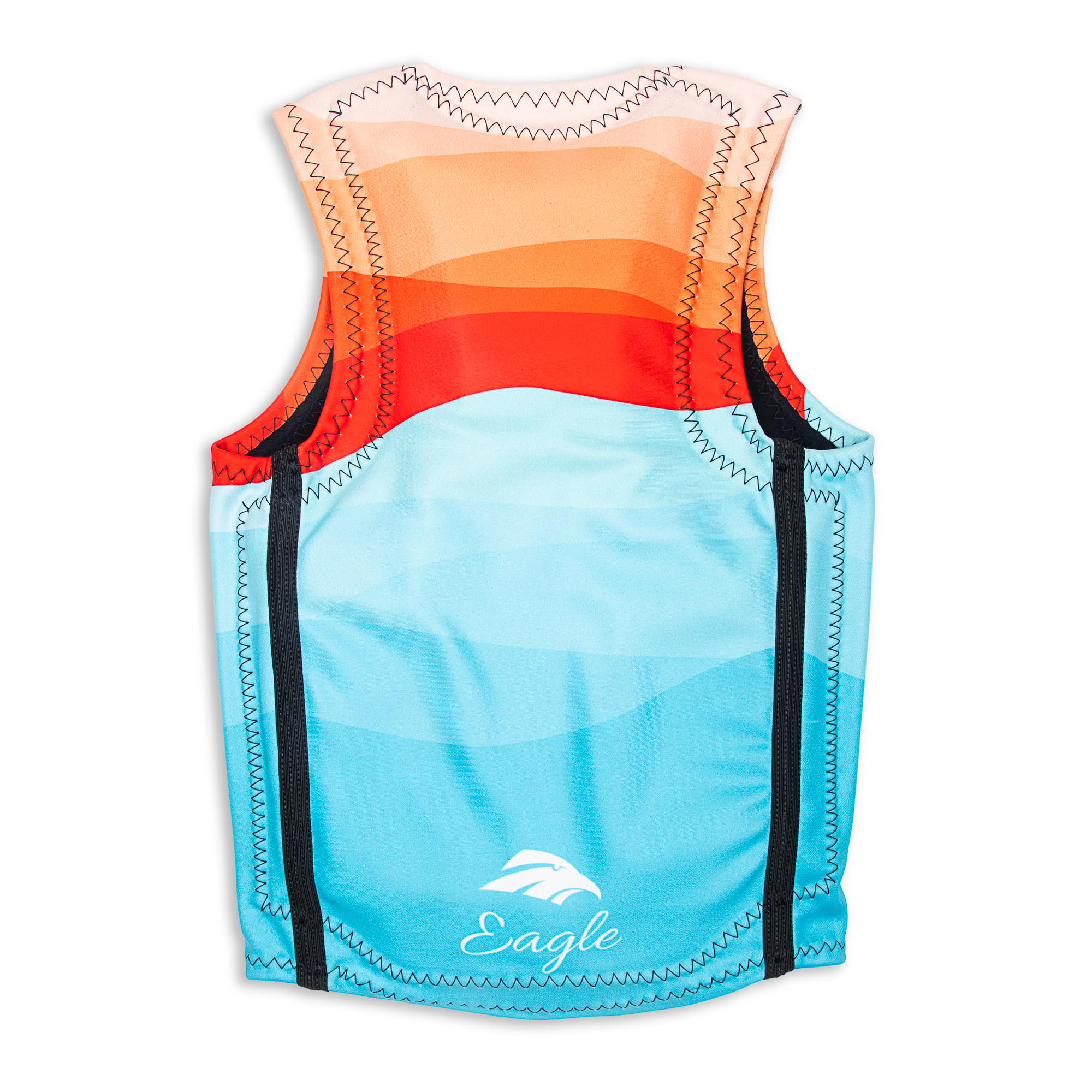 2023 Eagle Jr Sunrise Vest Orange Blue