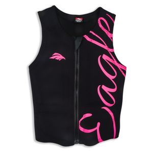 Eagle Women's Pro Logo Vest - Black/Pink
