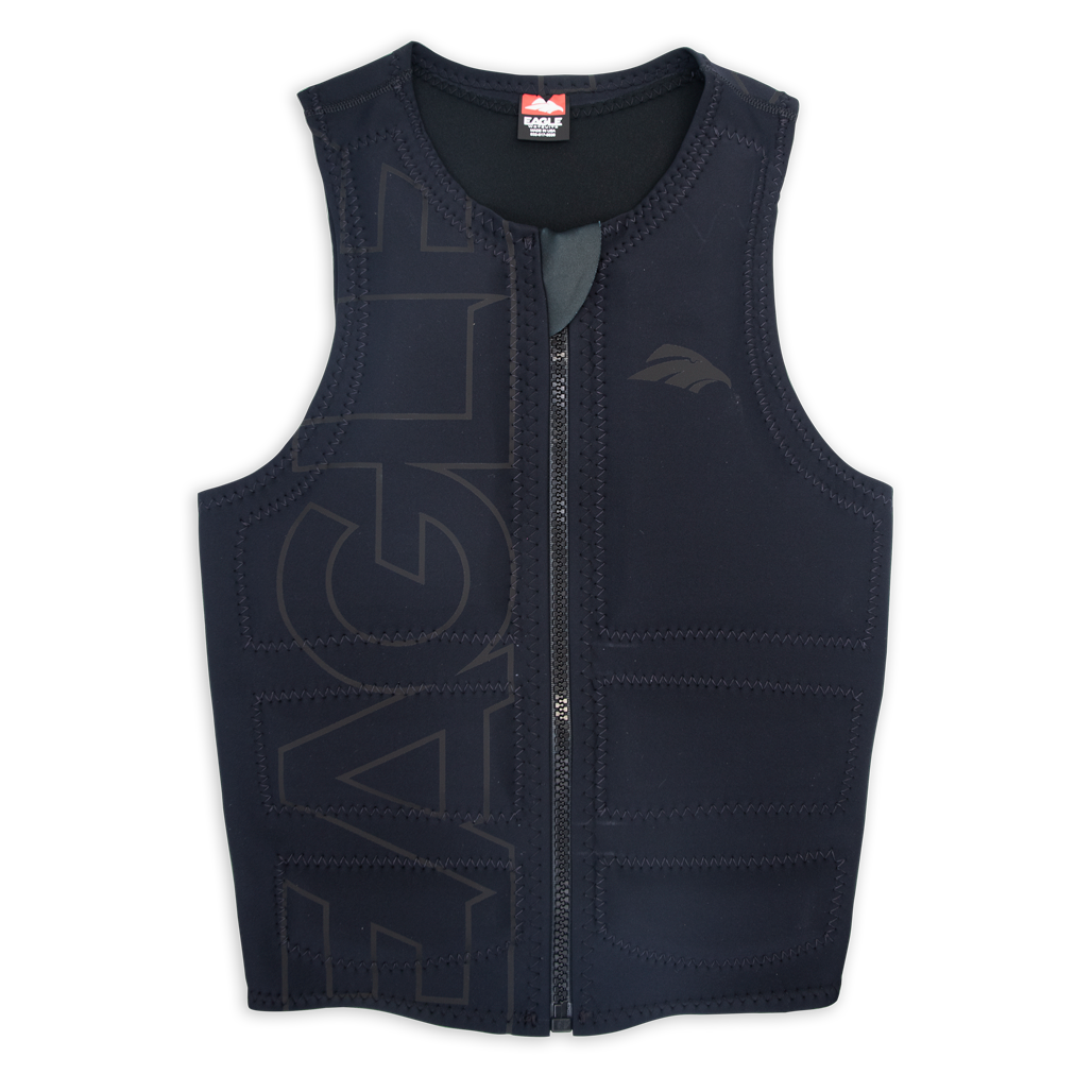 2023 Men's Eagle Pro Logo Highlight Vest - Black - Masterline