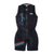 Eagle Womens All Black Red/White/Blue Jump Suit