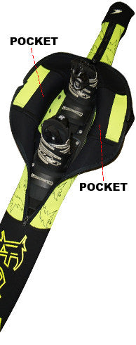 Masterline | Eagle Ski Bag with Fin Protector | Water ski bag